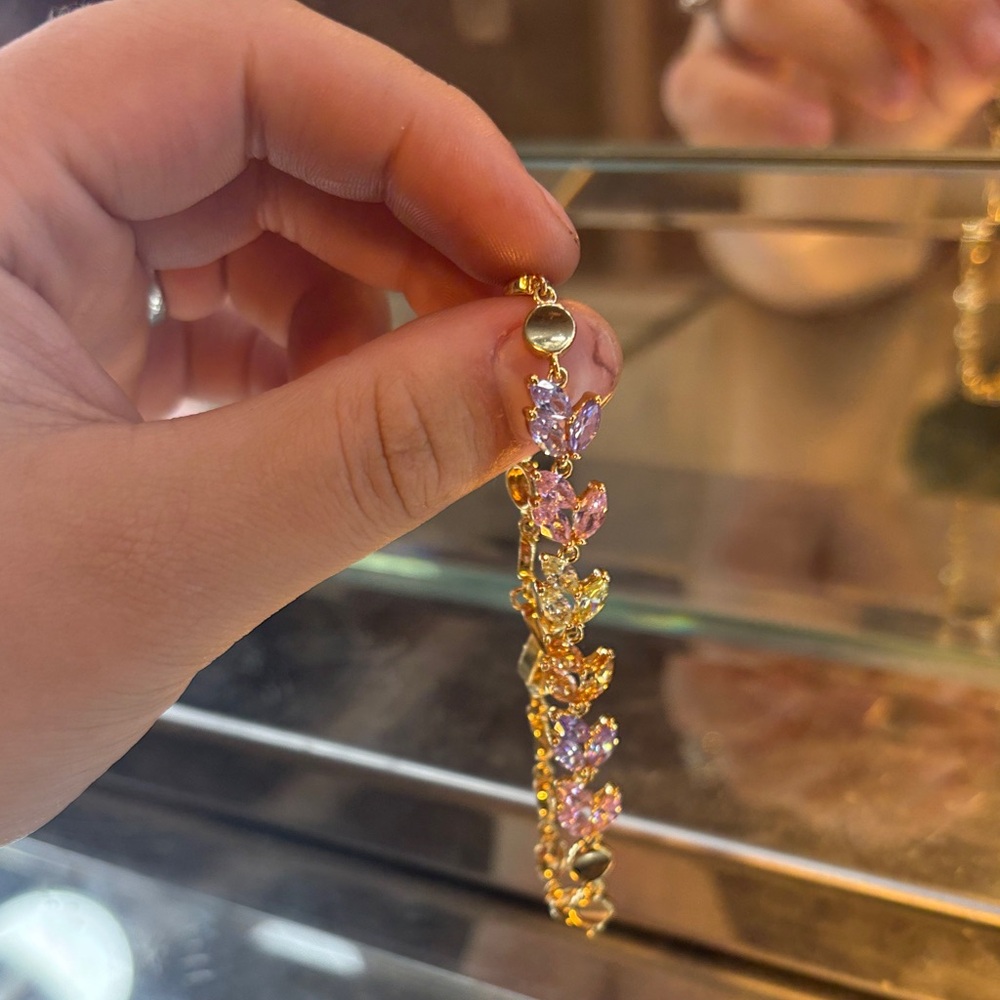 Colorful Leaf Bracelet